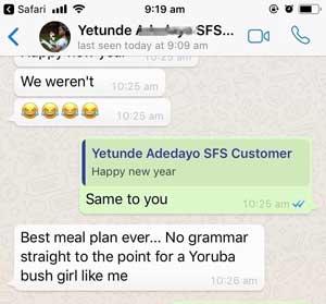 Yetunde's Review