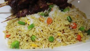 Coconut fried rice recipe