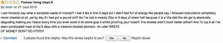 Clean 9 Amazon Review 6 Clean 9 Amazon Review 6