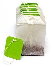 Green tea bags