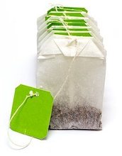 Green tea bags Green tea bags