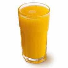 Orange Juice A Cup of Orange Juice