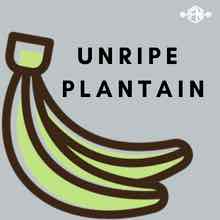 Unripe Plantain Banner