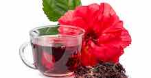 Zobo Drink And Flower
