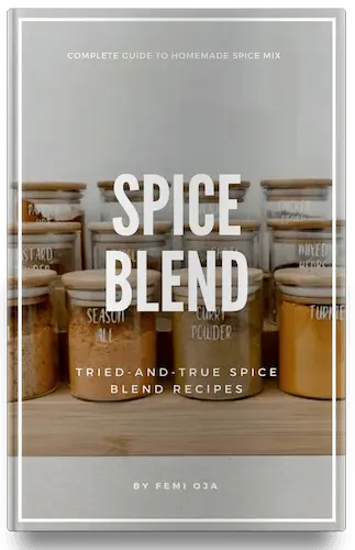Spice Mix Book Mockup Nigerian Spice Mix Book Mockup