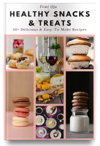 Healthy Snacks Book Mockup Healthy Nigerian Snacks Book Mockup