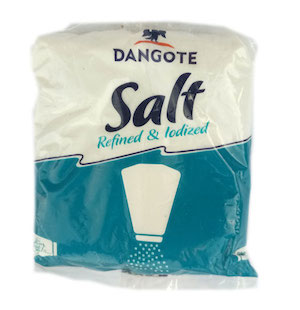 Nigerian foods rich in iodine-iodized salt