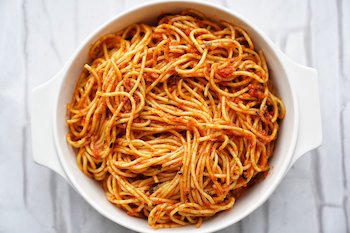 Jollof Spaghetti recipe