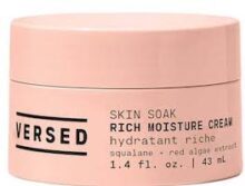 Versed Skin soak rich moisture cream