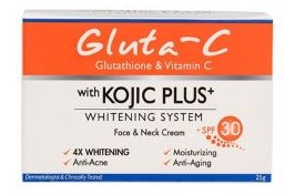 Gluta-C-Face-and-Neck-Cream-with-Kojic-Plus-Whitening-System_Box 18 Best Face creams for Fair skin in Nigeria 4