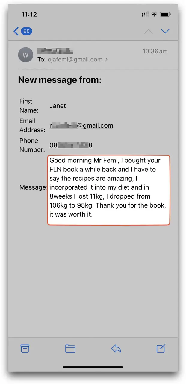 Janet FLR Testimonial