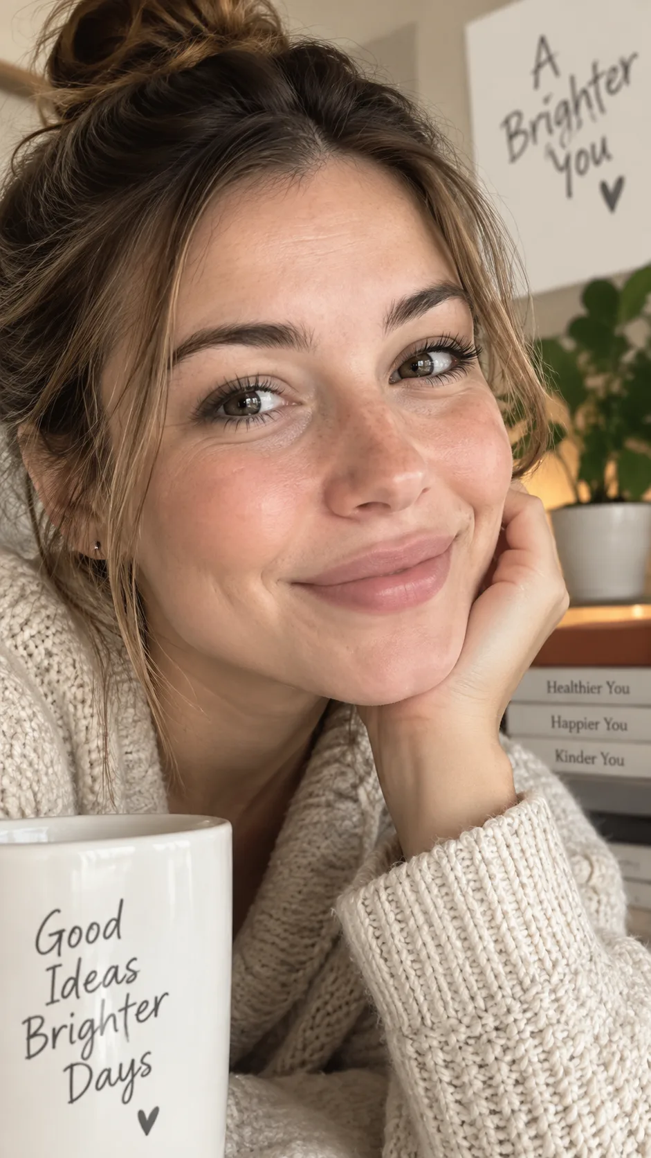 Close-up photograph of a person